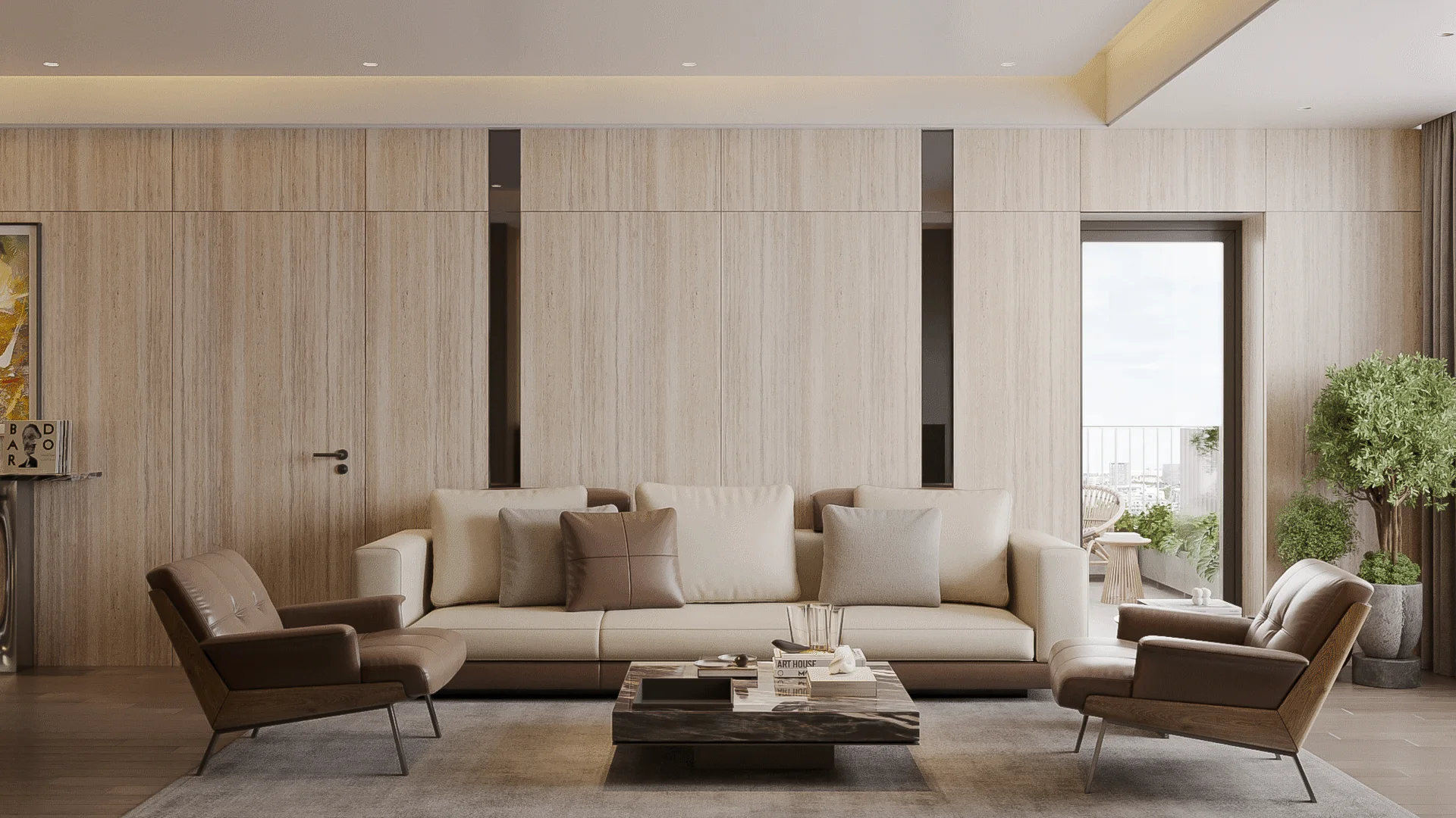 Nhận biết da thật và da công nghiệp khi chọn sofa phòng khách